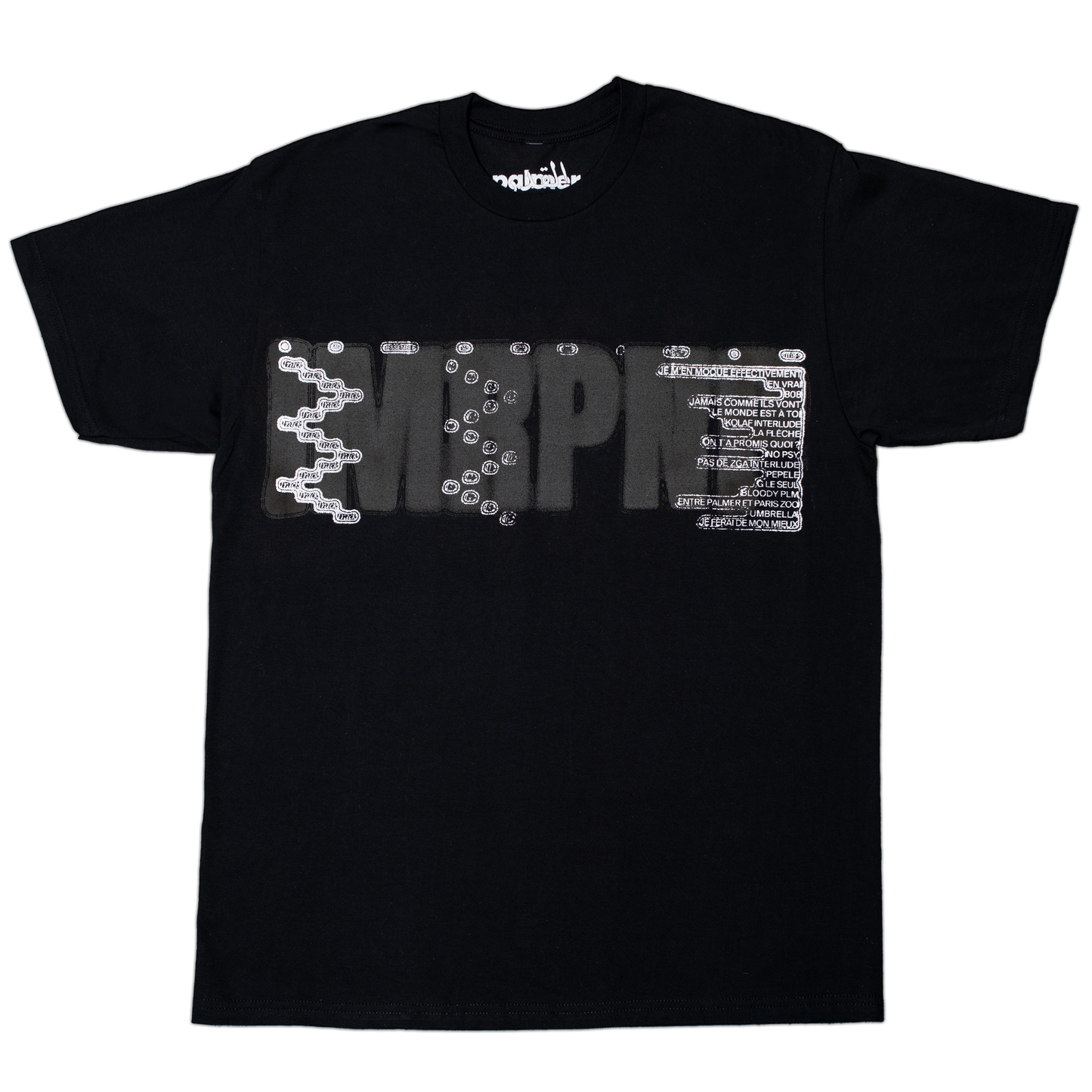 TSHIRT IMRPNP NOIR